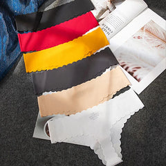 2PCS Seamless Thin-stripe Panties