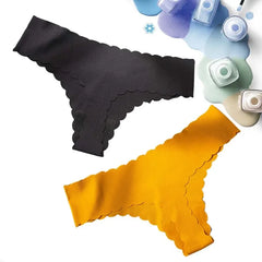 2PCS Seamless Thin-stripe Panties