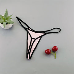2PCS/Set Open Back Sexy Seamless Cotton Thongs