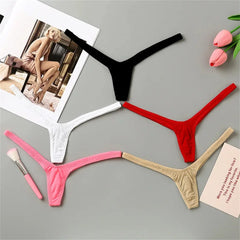 2Pcs Deep V Women Thongs