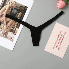 2Pcs Deep V Women Thongs