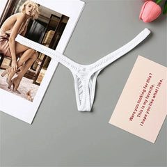 2Pcs Deep V Women Thongs