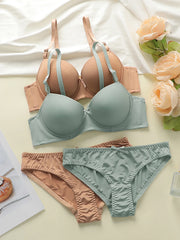 2Sets Women Push Up Bra