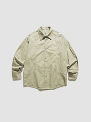 Retro Basic Silhouette Loose Shirt
