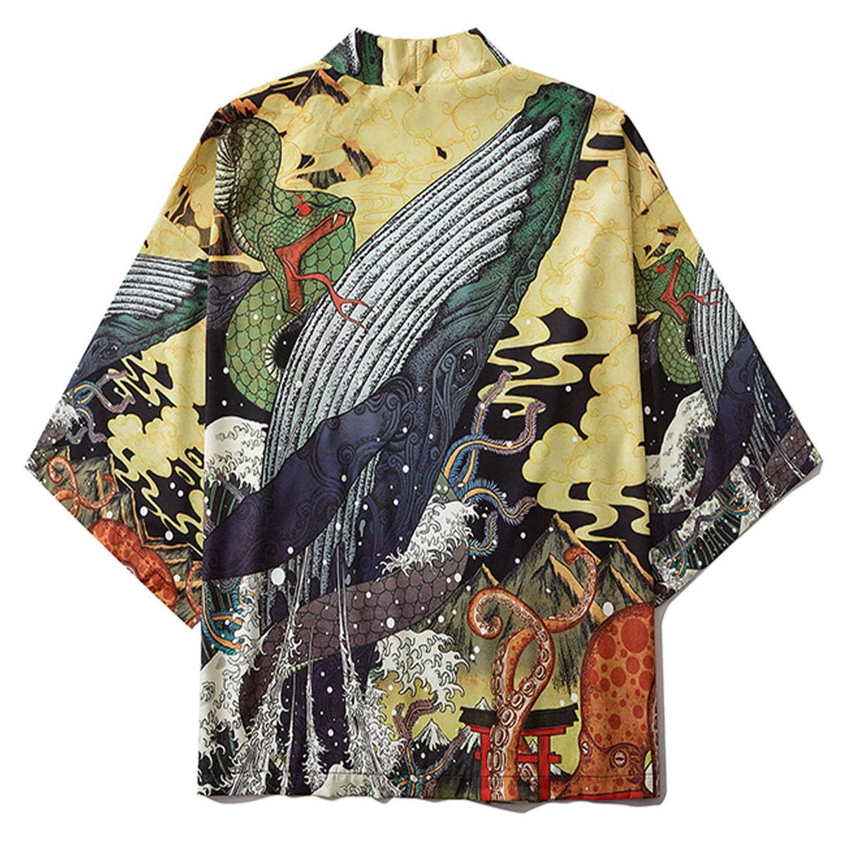 Blue Whale Kimono