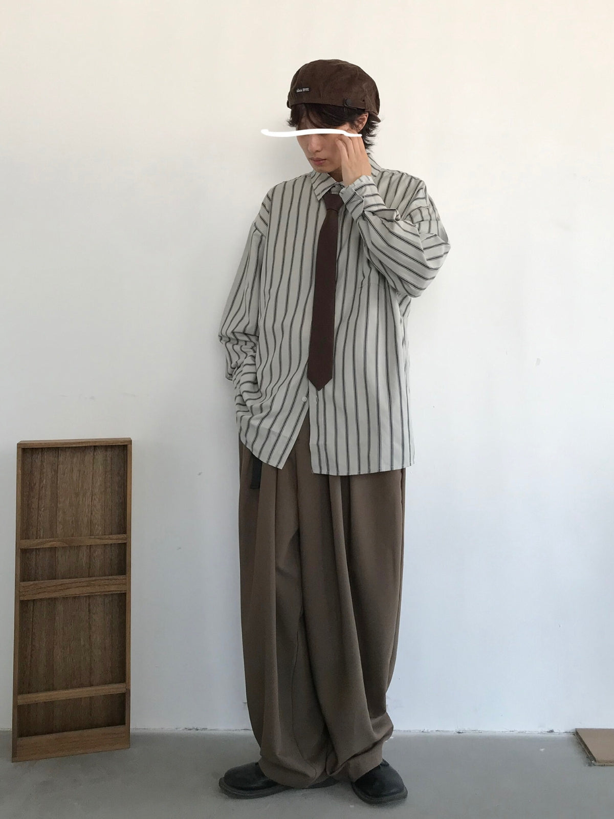 Long Sleeve Striped Casual Vintage Shirt
