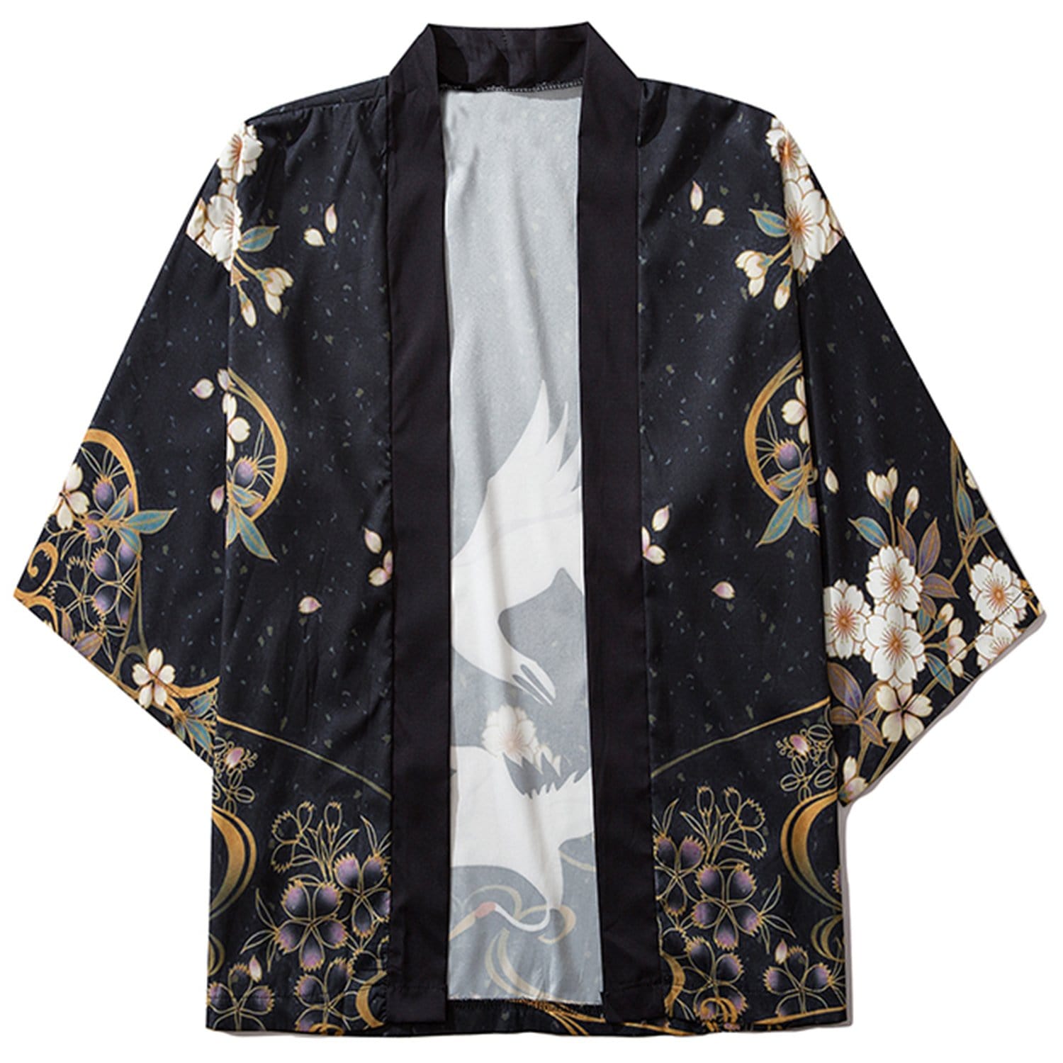 Red Crowned Crane Kimono