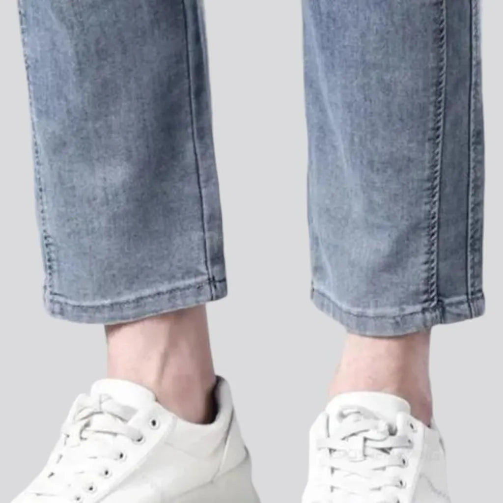 Thin men's vintage jeans