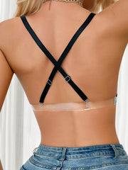 3/4 cup Black Wireless Braissere Push Up Bra