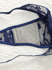 3-Pack Multi-Color Lace Thong
