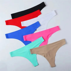 3 Pcs/Pack Ice Silk Women's Seamless Underwear