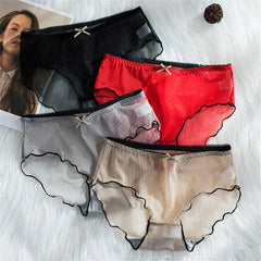 3 Pcs/Pack Sexy Hot Transparent Lace Panties