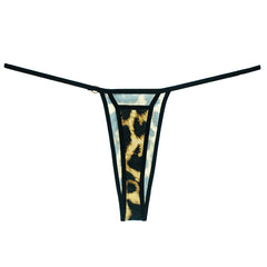 3 Pcs Women Sexy Printed Leopard/Zebra/Camouflage/Rabbit/Dot/Snake Female Thong