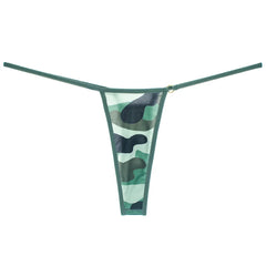 3 Pcs Women Sexy Printed Leopard/Zebra/Camouflage/Rabbit/Dot/Snake Female Thong