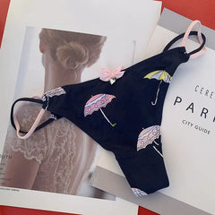 3 Pcs/lot Sexy Printed Thong