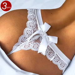 3PCS Bowknot Panties