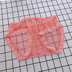 3PCS/Set Fully Transparent Perspective Briefs Sexy Women's Underwear