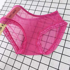 3PCS/Set Fully Transparent Perspective Briefs Sexy Women's Underwear