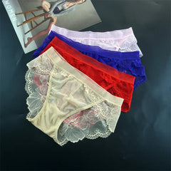 3PCS Sexy Mesh Women Panties