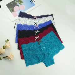 3PCS Transparent Boyshorts Women Underwear