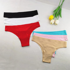 3Pcs/Pack Sexy Seamless Thong