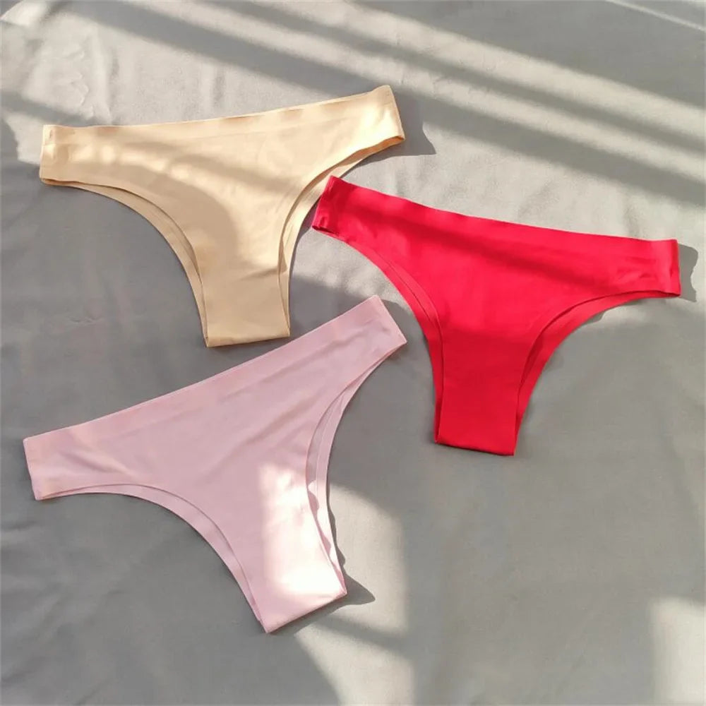 3Pcs/Pack Sexy Seamless Thong