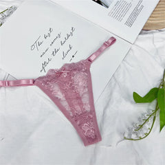 3Pcs/Set Adjustable Belt Sexy Women Lace Thong