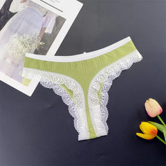 3Pcs/Set Women Lace Thongs