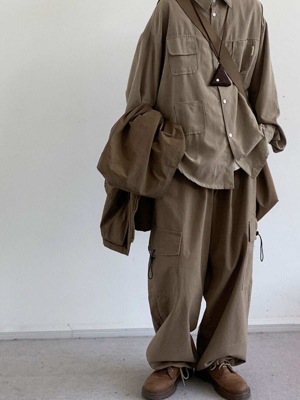 Retro Autumn Multi Pocket Shirt
