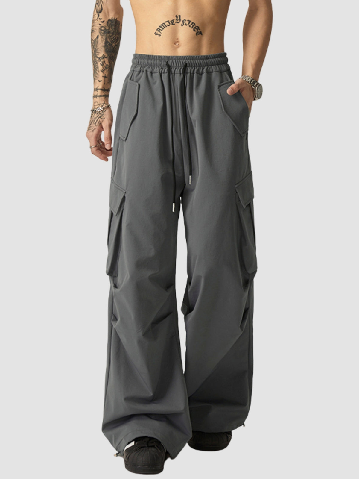 Hiphop Loose Wide Leg Casual Pants