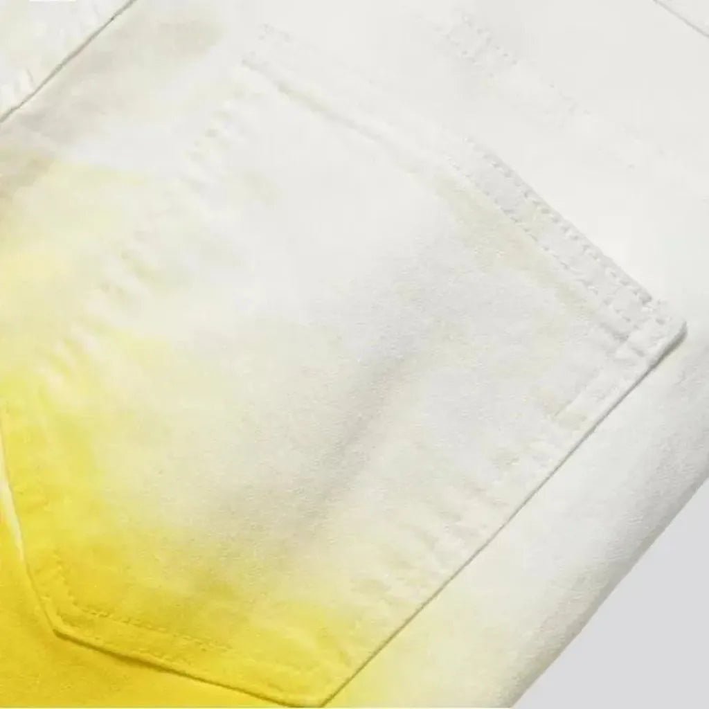 Multi-color jeans for men