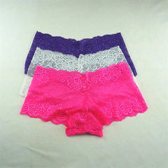 3pcs M-XXL Female Boxers Underwear