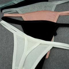 3pcs T-back Thong