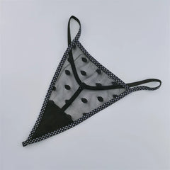 3pcs/pack Micro Transparent Thong