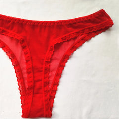 3pcs/set Transparent Thong