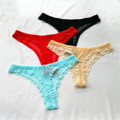 3pcs/set Transparent Thong
