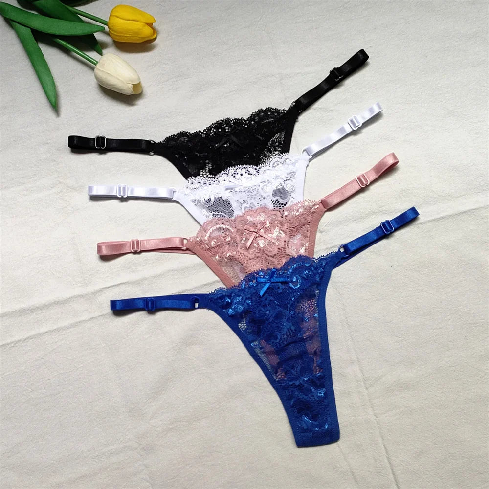 4PCS Adjustable Thong