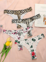 4PCS Women's sexy Thong