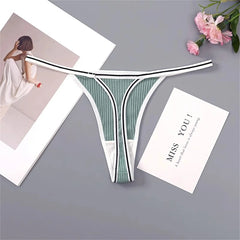 4Pc Sports Women's Cotton Thong