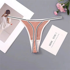 4Pc Sports Women's Cotton Thong