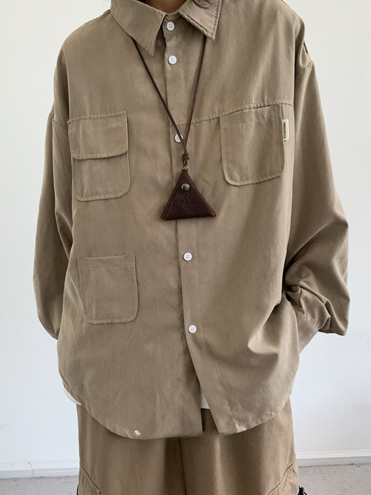 Retro Autumn Multi Pocket Shirt