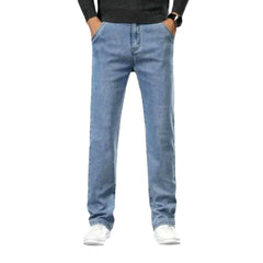 High-rise straight fit vintage men's jeans