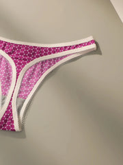 5 pieces of women's sexy multi-color Thong