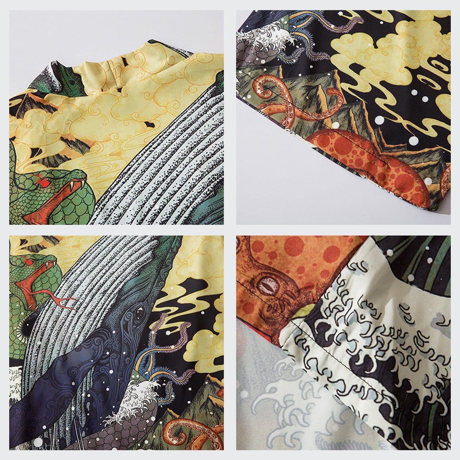 Blue Whale Kimono