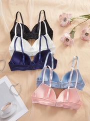 5PCS Ribbed Women Bras