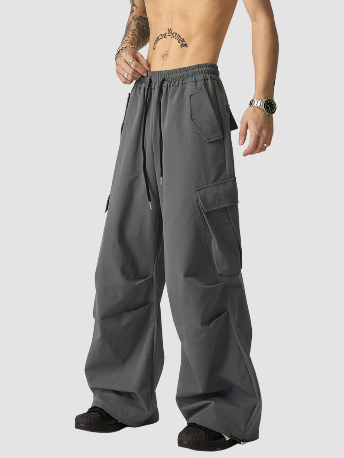 Hiphop Loose Wide Leg Casual Pants