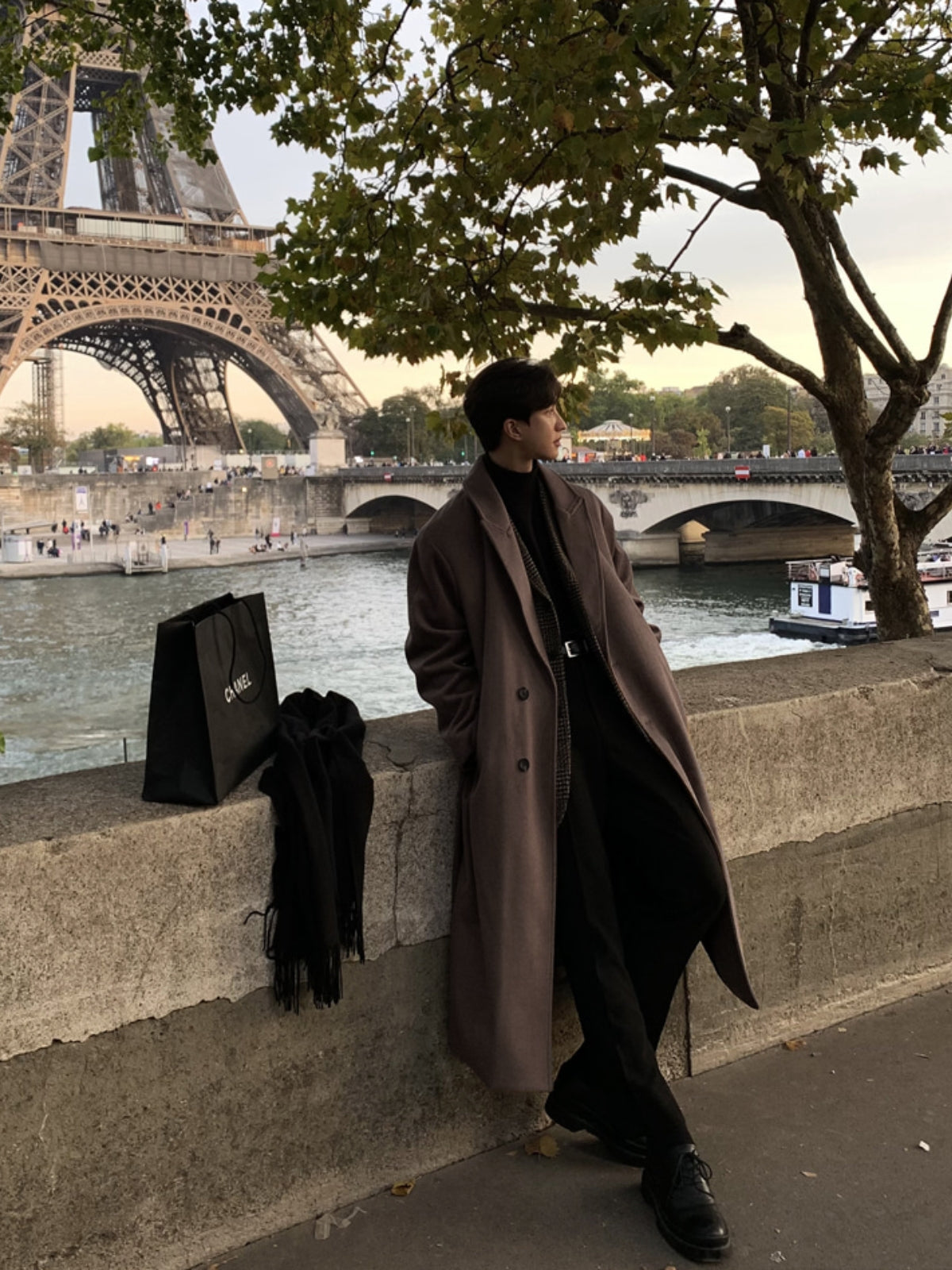 Loose Long Thick Cashmere Coat