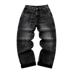 Faded 90s baggy men's jeans