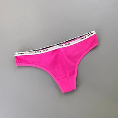 6Pcs/Pack Comfortable G String Women lingerie