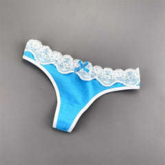 6Pcs Sweet Girls Sexy Ruffles Lace  Lolita Thong